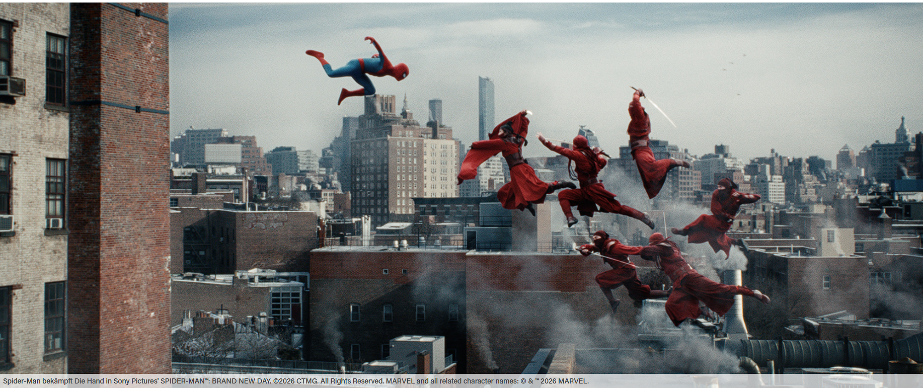Spider-Man Brand New Day – Szene aus dem Film